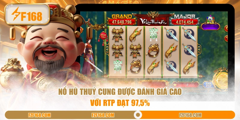 Nổ hũ Thuỷ Cung được đánh giá cao với RTP đạt 97,5% Nổ hũ Thuỷ Cung được đánh giá cao với RTP đạt 97,5%